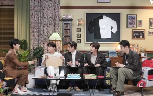 Wooga Squad Main Kuis Persahabatan, Lucunya V BTS dan Choi Woo Shik Kode-Kodean