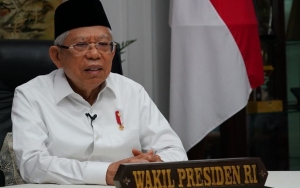 Peringati HUT RI Ke-76, Wapres Ma'ruf Amin Ajak Masyarakat Tetap Tangguh Hadapi Pandemi COVID-19
