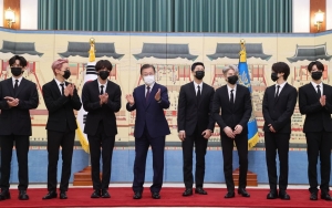 Presiden Korsel Sebut Kata-Kata BTS Lebih Berpengaruh dari Pidatonya Sendiri