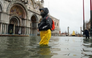 Banjir di Venesia Memburuk Picu Kekhawatiran Terkait Dampak Perubahan Iklim