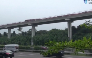 Warga Dengar Dentuman Besar, Tabrakan LRT Jabodebek Diduga Karena Langsiran Terlalu Cepat