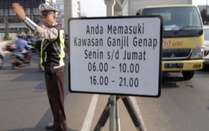 Sanksi Pelanggar Ganjil Genap Mulai Berlaku Hari Ini, Puluhan Pengendara Kena Tilang