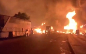Kapal Tanker Bahan Bakar Meledak di Sierra Leone, 91 Orang Dilaporkan Tewas