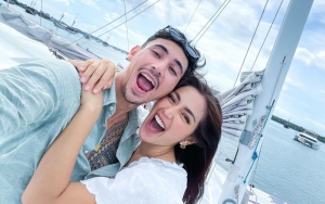 Jessica Iskandar Tutupi Penampilan Seksinya dengan Stiker, Perut Vincent Verhaag Ikut Kena Sensor