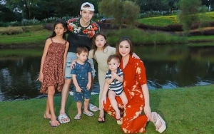 Nyesek, Celine Evangelista Cuma Bisa Tertawa Ketika Anak-Anak Tanya Keberadaan Stefan William