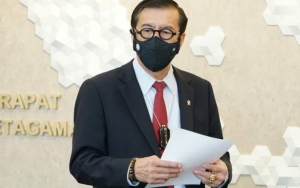 Menkumham Yasonna Ungkap UU Ciptaker Tetap Berlaku Konstitusional Hingga Dilakukan Perbaikan