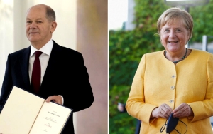 Olaf Scholz Terpilih Jadi Kanselir Jerman Gantikan Angela Merkel