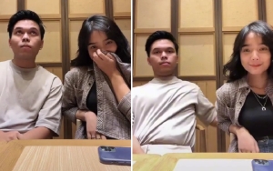 Fuji Gandeng Tangan Hingga Peluk Erat Thariq Halilintar, Outfit Uwu Sehati Bukti Jadian?