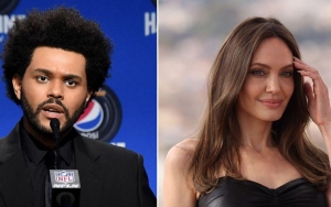 The Weeknd Isyaratkan Benar Kencani Angelina Jolie Lewat Lagu Barunya?