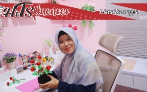 HITSfluencer : Lista Tsurayya, Konten Kreator yang Sukses Sulap Barang Bekas Jadi Kerajinan Berkelas
