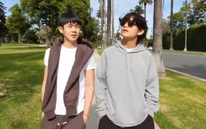 V BTS Bikin Heboh Terang-Terangan Panggil Choi Woo Shik 'Sayang'