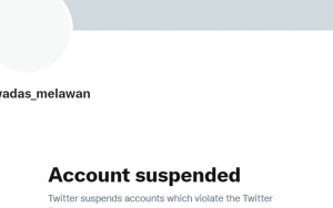Akun Twitter @Wadas_Melawan Sempat Kena Suspend, Kominfo Bantah Terlibat