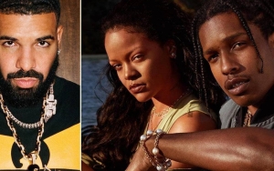 Drake Eks Pacar Anggap A$AP Rocky Tak Layak Jadi Kekasih Rihanna