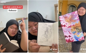 Abadikan Momen 17 Agustus dengan Menggambar 31 Jam