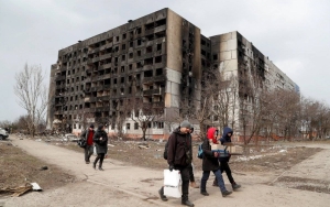 Rusia Diduga Luncurkan 4 Rudal ke Barat Ukraina Pasca Terdengar Ledakkan Keras