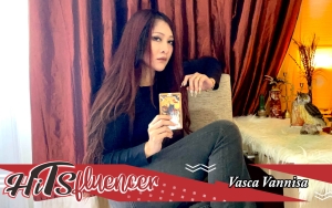 HITSfluencer : Vasca Vannisa, Dari Penulis Novel Hingga Viral Jadi Tarot Reader