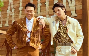 Kolaborasi, PSY dan Suga BTS Jadi Koboi Keren di Video Musik 'That That'
