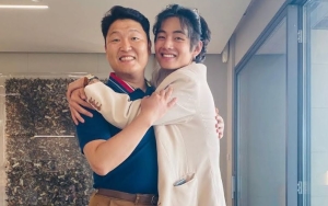 PSY Bagikan Cerita di Balik Potret Bareng V BTS yang Bikin Heboh