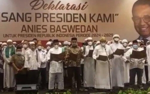 Bendera di Acara Deklarasi Dukungan Anies Baswedan Disebut Polisi Bukan Atribut HTI