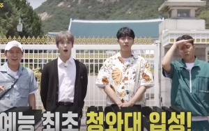 Ada Doyoung NCT, Member 'Master in the House' Bikin Heboh Kunjungi Istana Kepresidenan Korsel