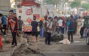 Saksi Ungkap Kisah Miris Orang-Orang Sibuk Rekam Video dan Foto Kecelakaan Truk Pertamina di Cibubur