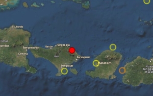 Bali Kembali Diguncang Gempa Hingga 3 Kali, Berikut Data yang Dilaporkan BMKG