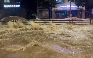 Sebagian Korsel Masih Dilanda Hujan di Tengah Banjir, Peringatan Tanah Longsor Dikeluarkan