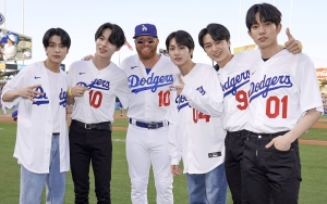 ENHYPEN Mampir di Pertandingan Dodgers LA, Begini Cara Atasi Absennya Sunoo dan Sunghoon