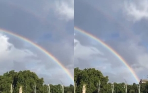 Kemunculan Double Rainbow Di Depan Buckingham Palace Antar Kepergian Ratu Elizabeth II