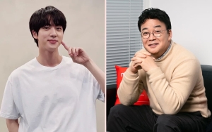 Jin BTS Buktikan Gelar 'Worldwide Handsome' Saat ke Pasar Bareng Chef Baek Jong Won