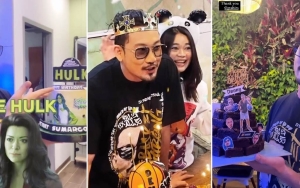  8 Potret Perayaan Ultah Denny Sumargo Yang Sederhana, Banjir Kue Bentuk Unik