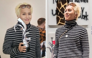 Terima Trofi Bergengsi, 8 Potret Swag Mino WINNER Hadiri Opening StART Art Fair 2022 di London