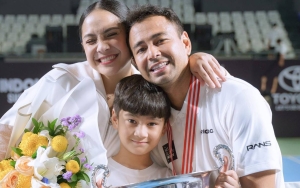 Nagita Slavina Heboh Teriak-teriak Dukung Raffi Ahmad di 'Tiba Tiba Tenis'