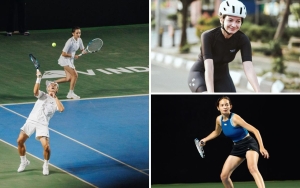 8 Potret Atletis Enzy Storia Usai Menang Bareng Dion Wiyoko di 'Tiba Tiba Tenis'