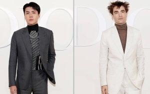 Sehun EXO Terciduk Lewati Robert Pattinson di Event Dior