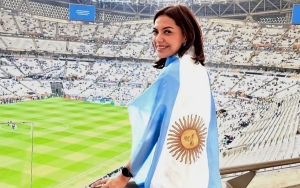 Biasa Cool, Najwa Shihab Teriak Heboh Saat Nonton Langsung Final Piala Dunia 2022 di Qatar