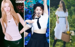8 Potret Fancy Huh Yunjin dengan OOTD Hitam-Putih, Diakui LE SSERAFIM Modisnya Natural