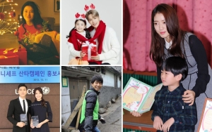 Menjelma Sinterklas, Potret Park Shin Hye dan 12 Seleb Ini Lakukan Hal Mulia di Momen Natal