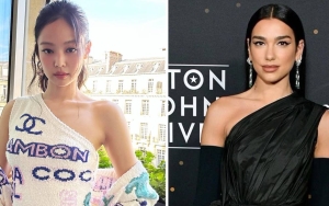 Jennie BLACKPINK dan Dua Lipa Pancarkan Pesona Kontras Meski Pakai Rok Sama