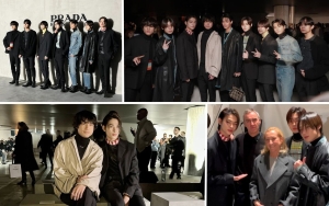 Ni-Ki Bersanding Dengan Kentaro Sakaguchi, 9 Potret Cool ENHYPEN di Prada F/W Fashion Show 2023
