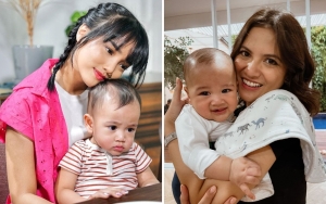 Dikaitkan El Rumi, Intip 10 Adu Gaya Gemes Fuji An dan Marsha Aruan Saat Momong Bocil