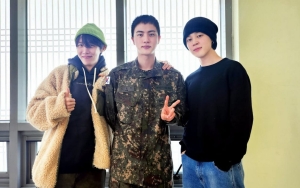 Postingan Jin Bareng Jimin-J-Hope di Militer Langsung Jadi Trending dan Perbincangan Hangat