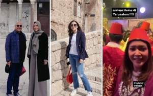 Tampil Berhijab, Intip 7 Momen Maia Estianty Liburan di Israel