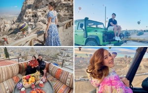 Anya Geraldine Syuting 'Layangan Putus The Movie', Intip Gaya 10 Artis Saat Melancong ke Cappadocia
