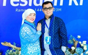 Haji Faisal Ayah Fuji An Salami Presiden Joko Widodo, Oma Dewi Cantik Berkelas Bak Istri Pejabat