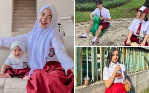 Prilly Latuconsina & Dikta Auto Trending, Intip 8 Potret Lucu Artis Saat Pakai Seragam SD