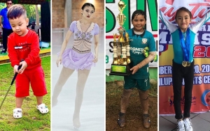 Gala Putra Vanessa Angel Belajar Golf, Intip 10 Anak Artis Yang Tekuni Olahraga Hingga Jadi Atlet