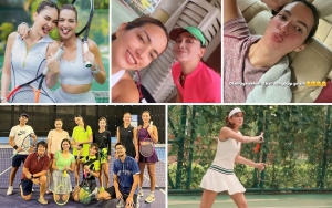 10 Potret Persiapan Luna Maya & Nia Ramadhani Jelang 'Lagi Lagi Tenis', Punya Pukulan Andalan