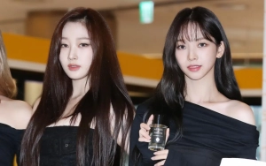 Momen Giselle Sebelah Karina aespa di Bandara Menuju Jakarta Bikin Salfok Publik Korea