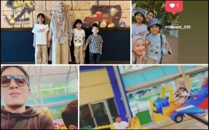 Akur dengan Natasha Rizky, 9 Potret Liburan Desta Bareng Anak ke Malaysia